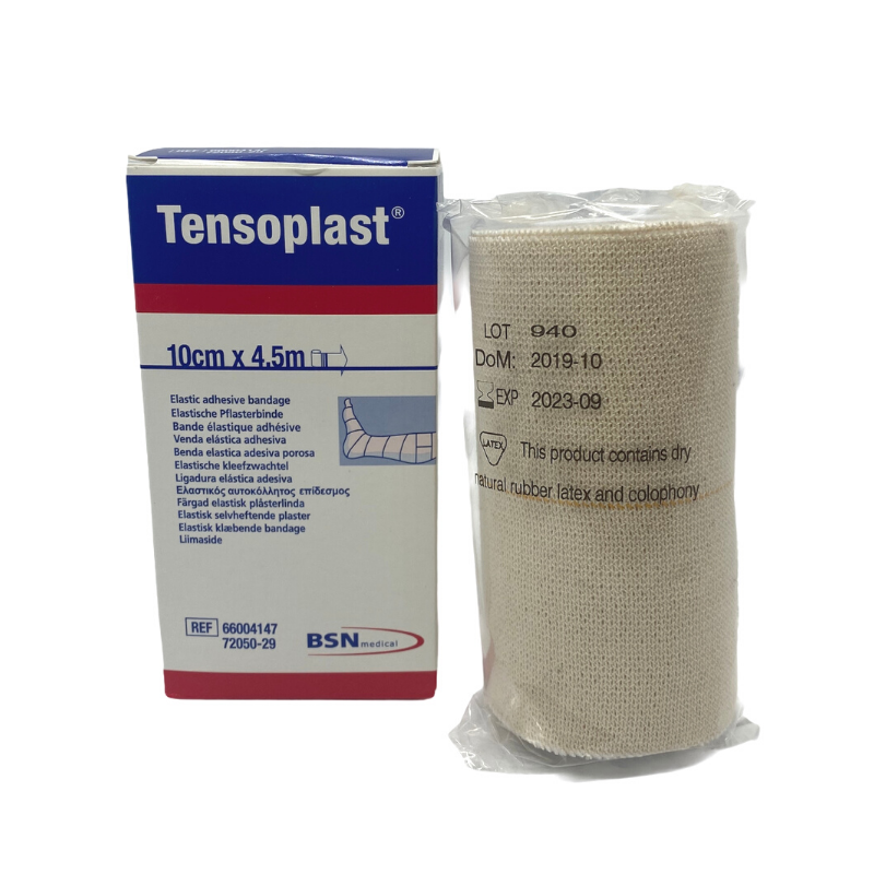 Tensoplast Venda Elástica Adhesiva, 10 cm x 4,5 m