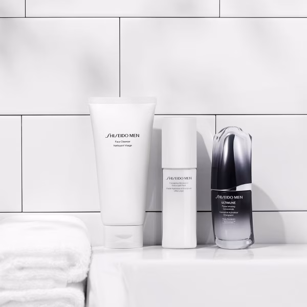 SHISEIDO - Men Energising Extra Light Fluid Moisturiser 100ml - Image 5