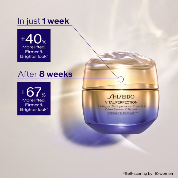 SHESEIDO VITAL PERFECTION- Uplifting and Firming Advanced Cream Soft - Image 3