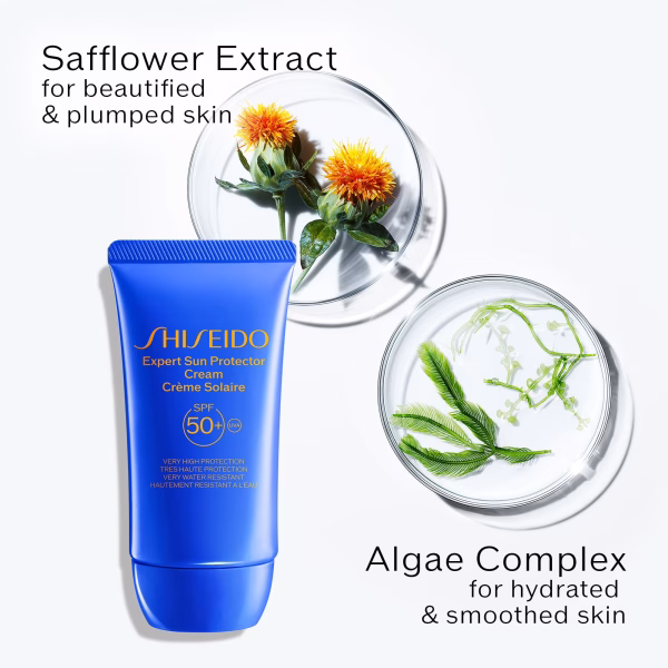 SHISEIDO GINZA- EXPERT SUN PROTECTOR CREAM - SPF50+ - Image 2