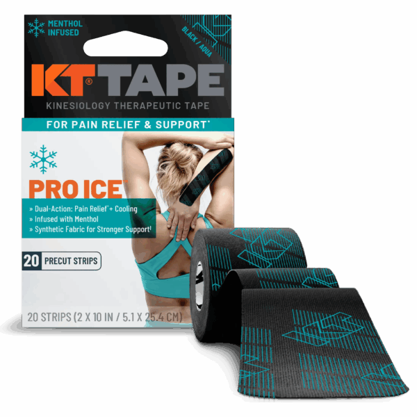 KT Tape Pro Ice™Dual-action: Pain Relief* + Cooling Menthol