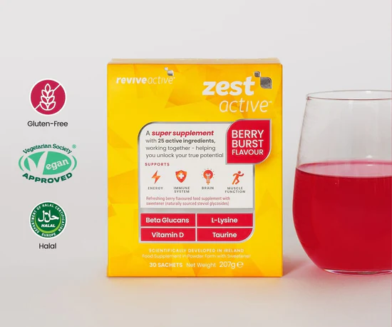 Zest Active Berry Burst 7 Sachets