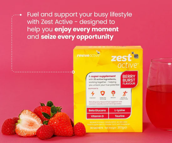 Zest Active Berry Burst 7 Sachets - Image 2