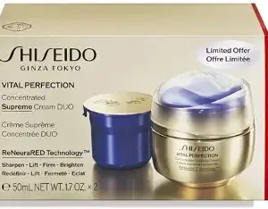 SHISEIDO- Vital Perfection Concentrated Supreme Cream DUO-50ml